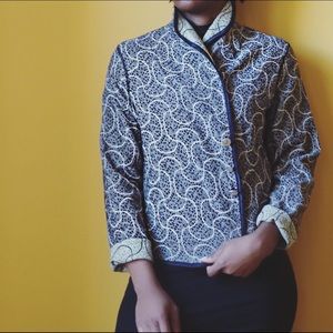 Unique double sided coat - handmade